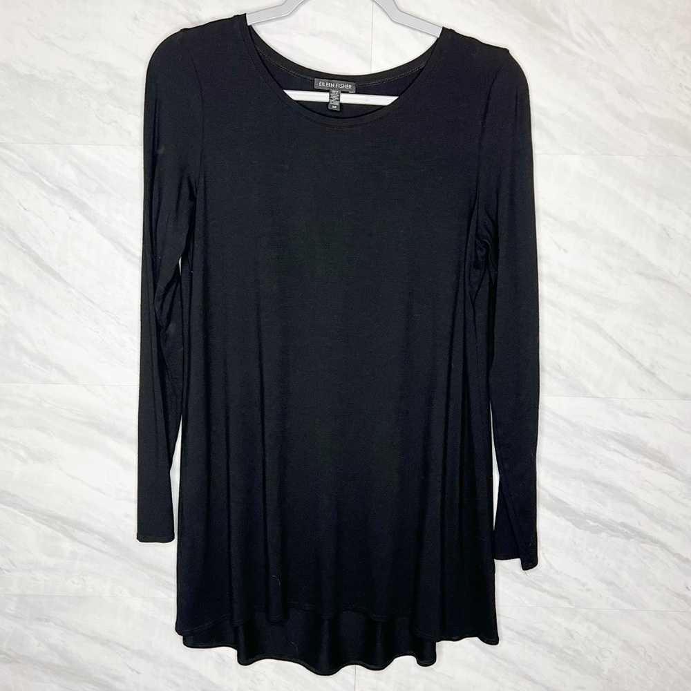 Eileen Fisher Jersey Top Petite Small
